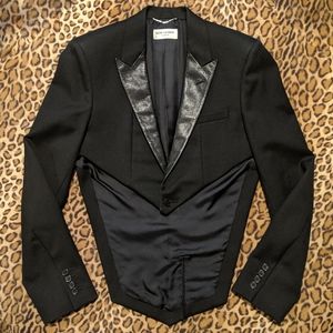 Saint Laurent FW13 Tailcoat sz 44 Hedi Slimane